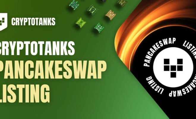Листинг токена игры CryptoTanks на PancakeSwap 21 декабря