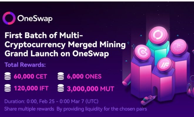OneSwap запускает мультикриптовалютный майнинг ликвидности c раздачей 3 миллионов MUT