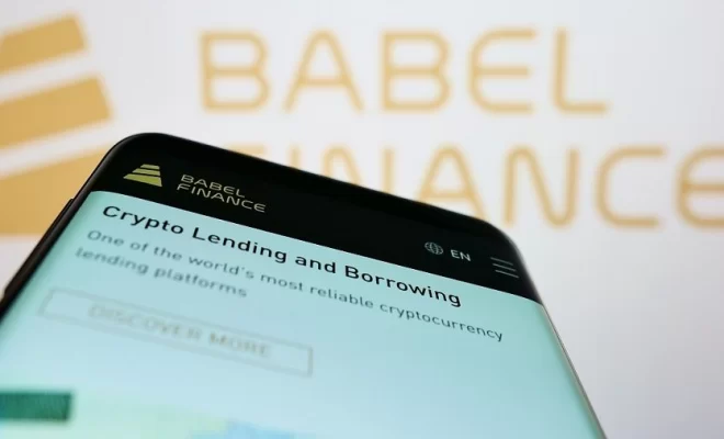 Babel Finance потеряла $280 млн в ходе торгов на падающем рынке