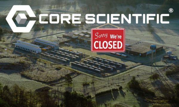 Убытки Core Scientific составляют $435 млн и он врядли продолжит работу