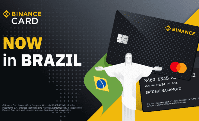 Mastercard запускает криптовалютную карту Binance в Бразилии
